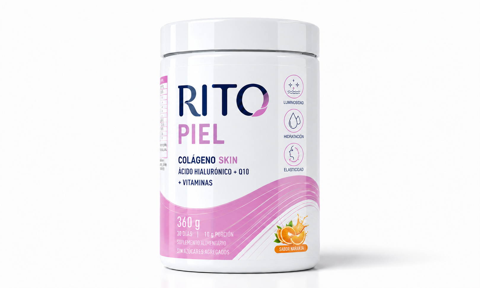 RITO Piel, colágeno skin para luminosidad e hidratación